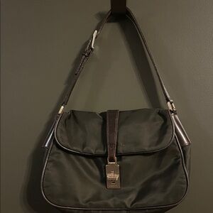 Prada Men's Olive Messenger Bag